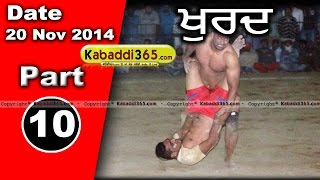 Khurd (Malerkotla,)(Sangrur) Kabaddi Tournament 20 Nov 2014 Part 1 by Kabaddi365.com