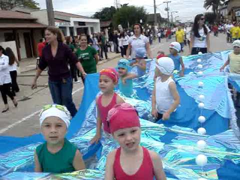 Desfile de sete de setembro na cidade de Canelinha-SC
