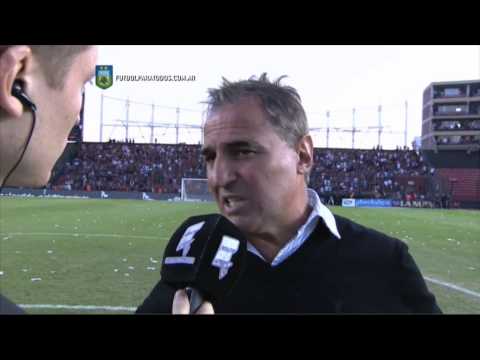 Madelón: "No hay que perder". Colón 0 - Unión 0. Fecha 24. Primera División 2015. FPT.