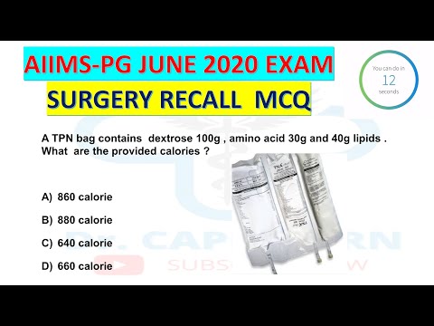 AIIMS PG MAY / JUNE 2020 EXAM | SURGERY AIIMS RECALL MCQ  | Image Based Question  | Doctor Capricorn