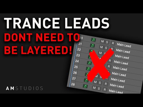 Trance Leads DONT NEED TO BE LAYERED!