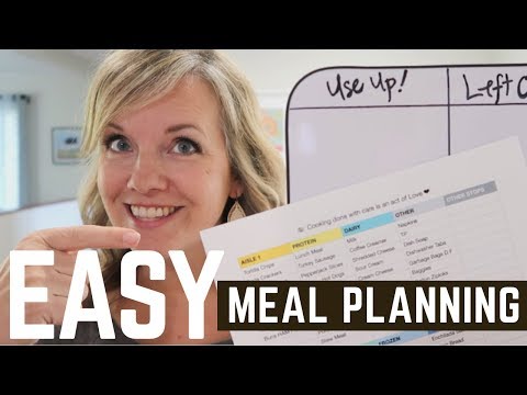 Simple Meal Planning you'll stick with! | Minimalist Family Life Video