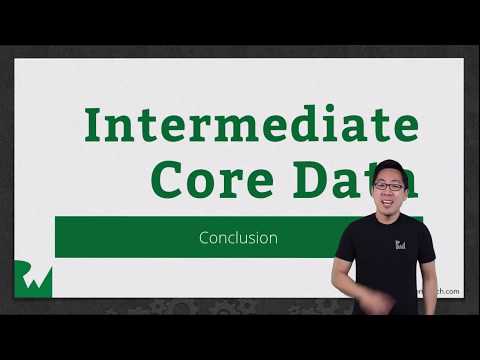 Introduction Beginning Core Data raywenderlich com