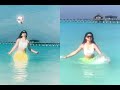 Watch Urvashi Rautela Plays Beach Volleyball In A Bikini