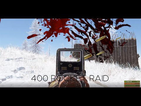 HOW A TRIO DEFENDS A 400 ROCKET RAID - Rust