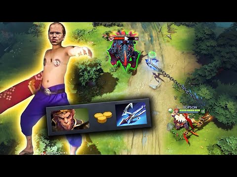 Topson plays a "NOT SO ORDINARY" Monkey King MID 🙊