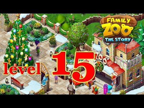 Family Zoo: The Story Happy Holidays level 15