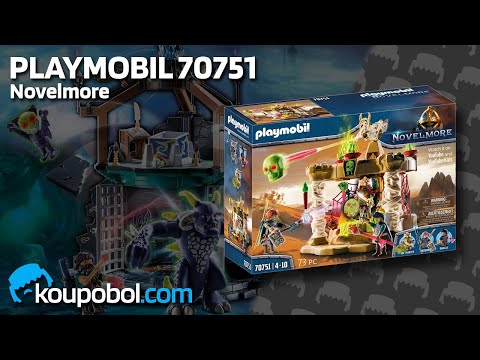 Vidéo PLAYMOBIL Novelmore 70751 : Sal’ahari Sands - Temple des Squelettes
