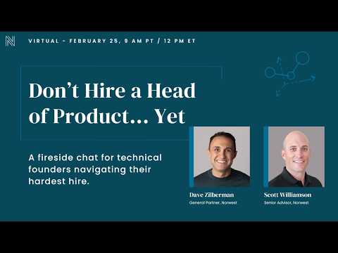 When Should Founders Hire Their First Product Leader? AI Is Changing the Answer