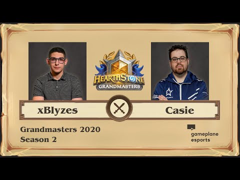 [RU] xBlyzes vs Casie | 2020 Hearthstone Grandmasters Season 2 (9 октября 2020)