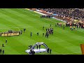 Wolves Lift Championship Trophy
