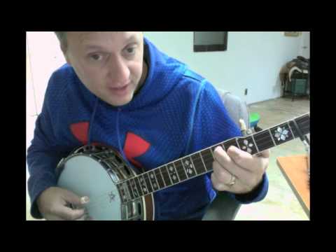 How to play Where Rainbows Never Die - bluegrass banjo