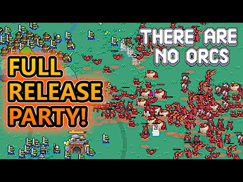 This NEW RTS Autobattler Roguelite's FULL RELEASE! Let's Enjoy GRAND Battles! | There Are No Orcs