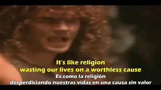 Harem Scarem - No Justice (Lyrics on screen &amp; Sub español - castellano) 1993 #AmayaDarkness#