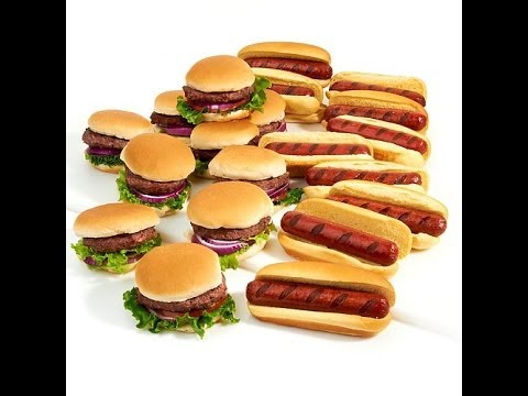 Tony Little Body by Bison Burger and Hot Dog 20pack Combo