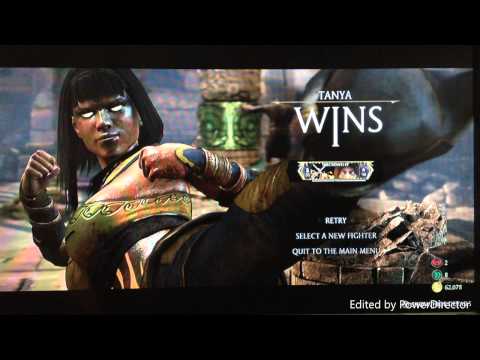 Video Game Weekends MKX Scorpion Vs Tanya Gamplay Prt 2