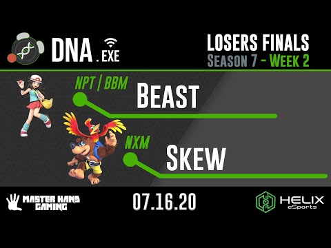 DNA.EXE S7:W2 - NPT | BBM | Beast (Pokemon Trainer) Vs. NXM |  Skew (Banjo) - Losers Finals