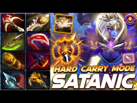 Satanic Templar Assassin Hard Carry Mode - Dota 2 Pro Gameplay [Watch & Learn]