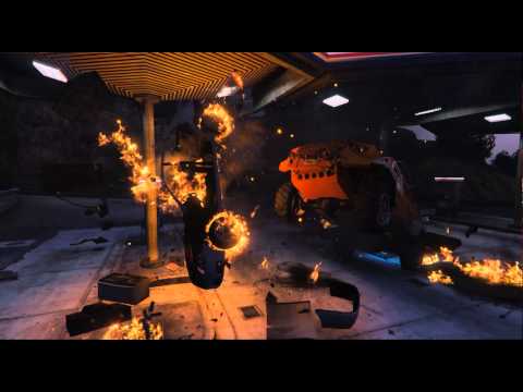 Petrol Station Crash - Ramming with an Insurgent