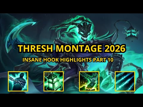 Thresh Montage 2026 - Hook Highlights Part 10🔥 #thresh  #lolmontage