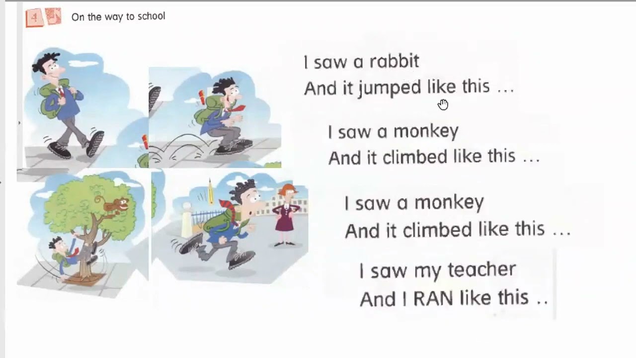 Pearson Excellent 2 Unit 5 Song On the way to school