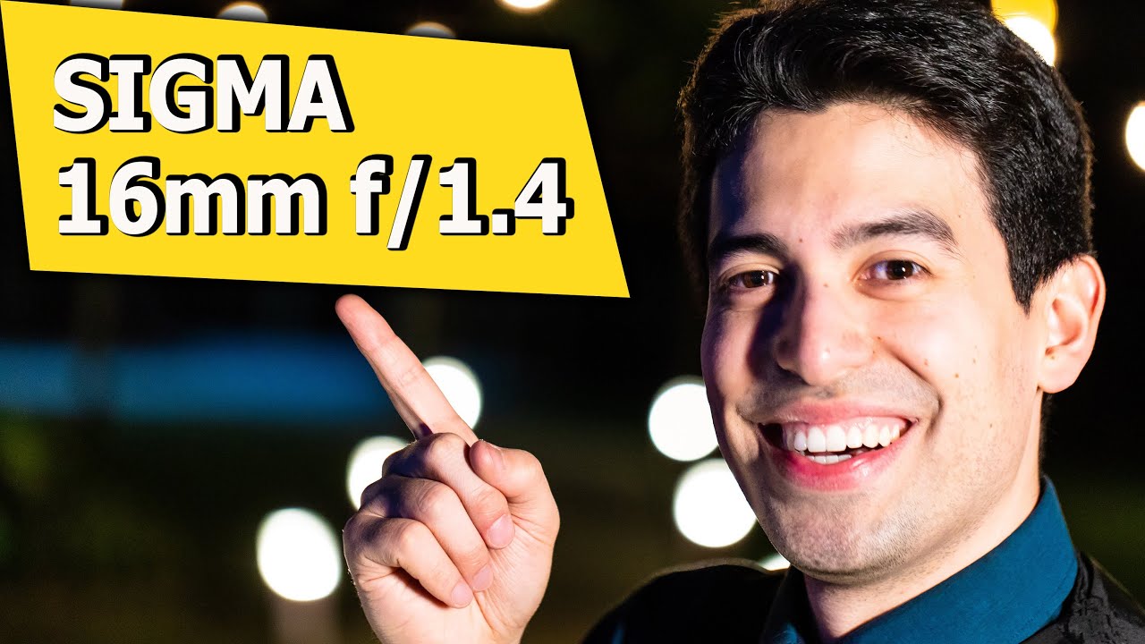 Lente Sigma 16mm f/1.4 DC DN para SONY E vale a pena? [Review em português]