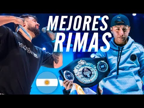 Las MEJORES RIMAS de la RED BULL ARGENTINA 2018 | Batalla De Los Gallos (Freestyle Rap)