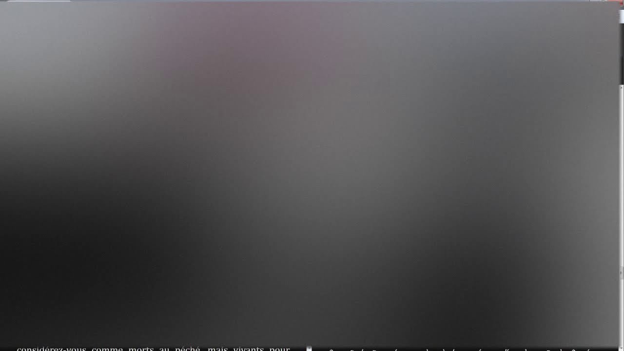 Thumbnail of video: Qu'est-ce que la Grâce ? (19/07/16)