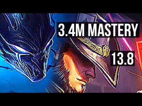 NOCTURNE vs TF (MID) | 3.4M mastery, 1300+ games, 4/1/1 | KR Master | 13.8