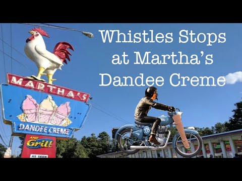 The Quintessential Dairy Bar  -  Dick Rides to Martha's Dandee Creme for a Treat in Upstate, NY