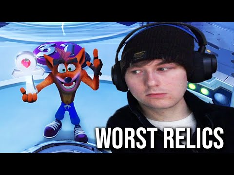Top 5 WORST Platinum Relics in Crash Bandicoot Warped