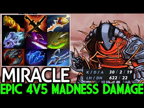 MIRACLE [Sven] Madness Damage Instant Delete Anyone Dota 2