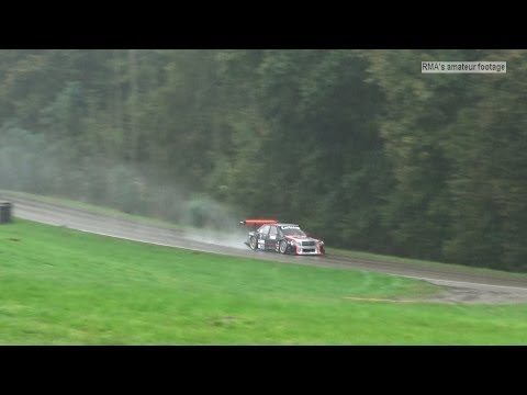 Bergrennen Mickhausen 2013 - Last chance to see Reto Meisel and his Ex DTM Mercedes Judd V8