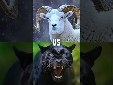 Black Panther vs White Beasts - The Battle of Nature’s Titans