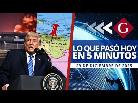 🔵 Noticias 29 diciembre: DONALD TRUMP BOMBARDEA BASE 'NARCO' EN VENEZUELA | Noticiero