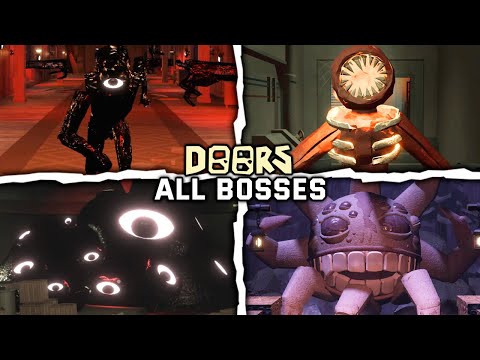 DOORS 👁️: Floor 1 and 2 - ALL BOSSES