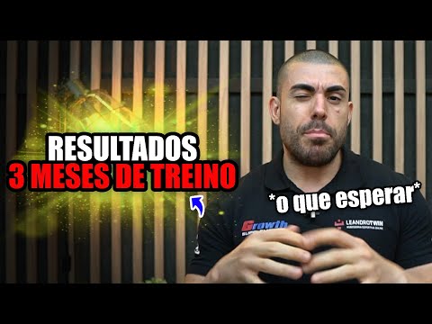 Quais os resultados esperados de 3 meses de treino?