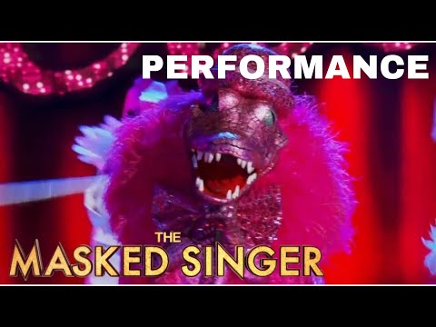 Crocodile sings “Open Arms” by Journey | The Masked Singer | Season 4