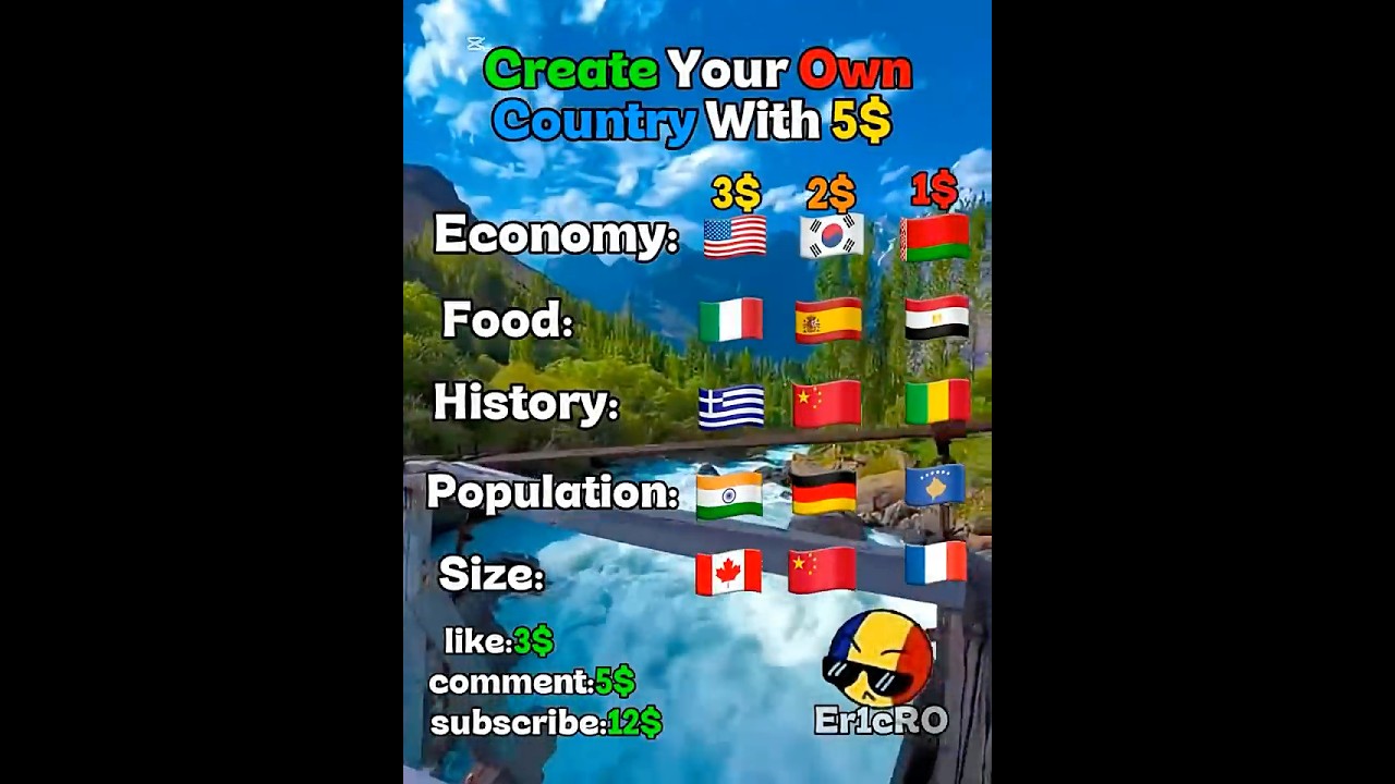 Create Your Own Country With 5$ #shorts #geo #mapper #mapping