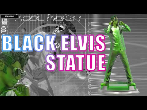 Kool Keith x Concrete Jungle Black Elvis Statue - No Hype Ep 118