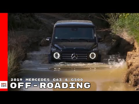 2019 Mercedes Benz G Class G63 & G500 Off Roading