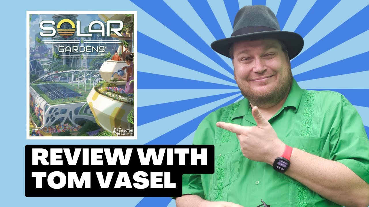 Solar Garden Review: Quick Take with Tom Vasel
