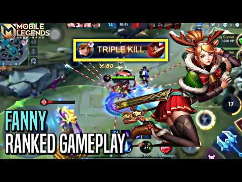 FANNY RANKED GAMEPLAY! AUTO AGGRESSIVE?!! | Full Gameplay | Top Global Fanny | MLBB