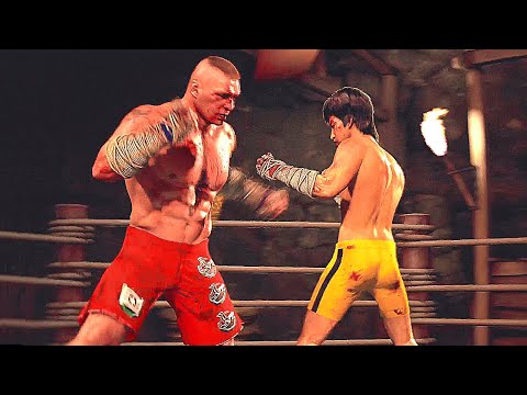 UFC 4: BRUCE LEE vs BROCK LESNAR