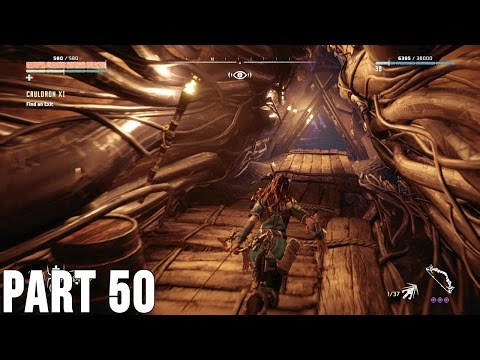 Horizon Zero Dawn - 100% Walkthrough Part 50 [PS4] –  Cauldron XI