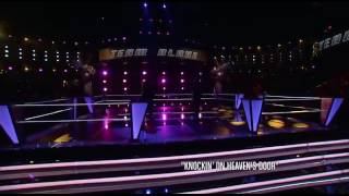 The Voice Usa - Brian Johnson &amp; Joshua Davis (Knockin&#39; on Heaven&#39;s Door)