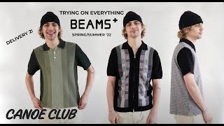 Beams Plus Spring/Summer'22 | Trying on Everything