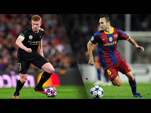Kevin De Bruyne VS Andrés Iniesta - Who Is The Best Midfielder? - Technical Elegance