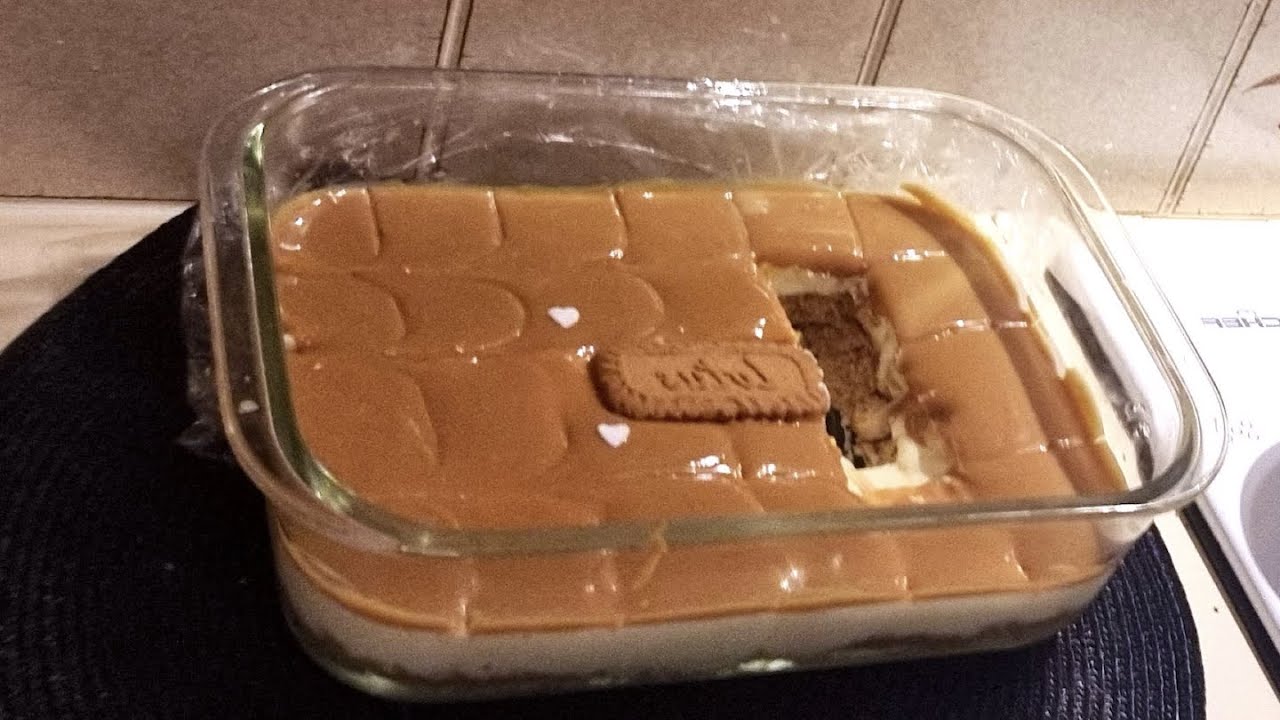 Yogurt Dessert with Caramel