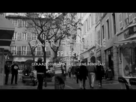 Gabriel Fauré: Il pleure dans mon coeur (Gérard Souzay)